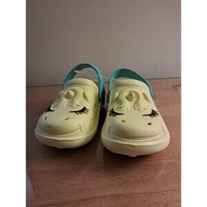 Sole Selection Yellow Unicorn Sandals Size 27 ( 10 )